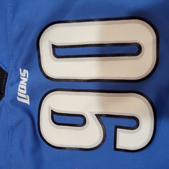 NFL Team Apparel Detroit Lions Kids Jersey - Picture 4 of 11